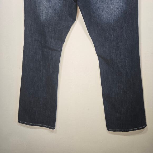 ND Weekend Embroidered Rhinestone Pocket Women's Jeans. Dark Blue. Size 16 - Picture 11 of 11